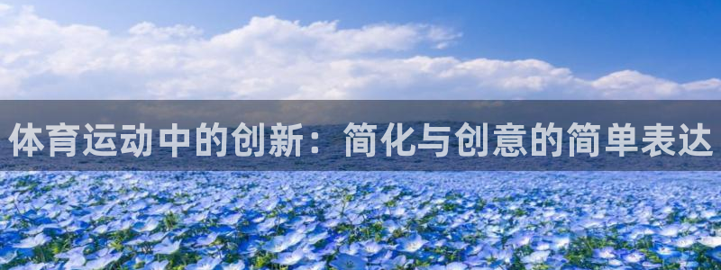 欧亿体育官方正版app集团：体育运动中的创新：简化与