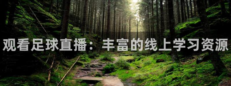 qy千亿球友体育：观看足球直播：丰富的线上学习资源